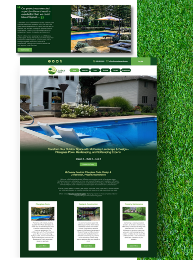McCaskey Landscape website